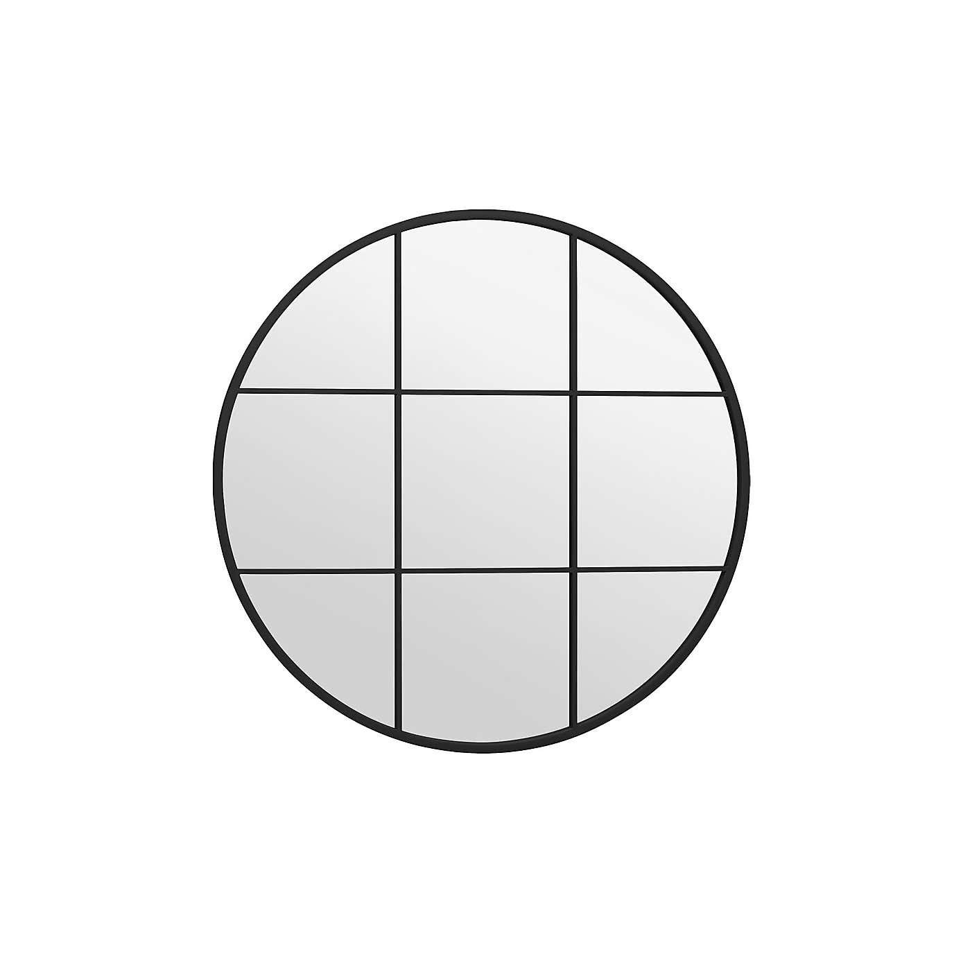 Circulus Window Round Indoor Outdoor Wall Mirror