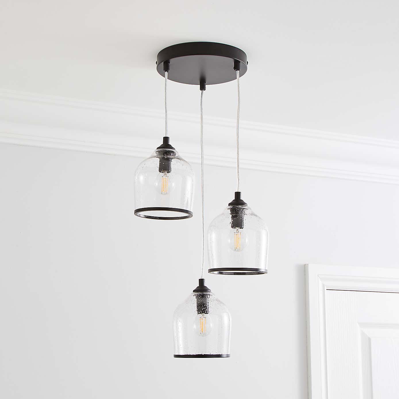 Lenny 3 Light Cluster Ceiling Fitting