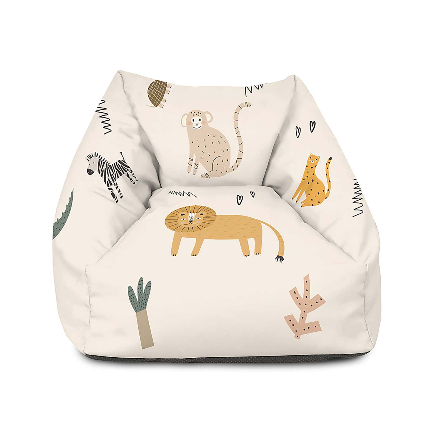 RU Comfy Kids Printed Bean Bag Snuggle Chair