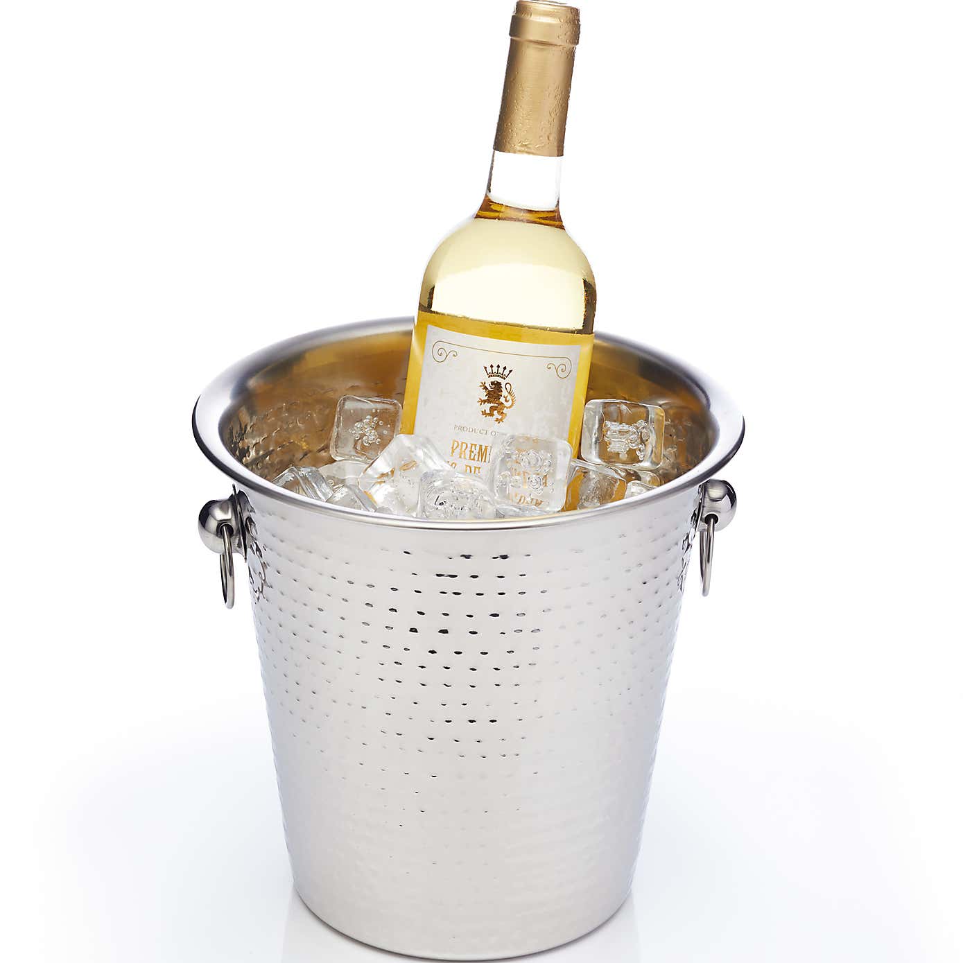 BarCraft Hammered Champagne Bucket