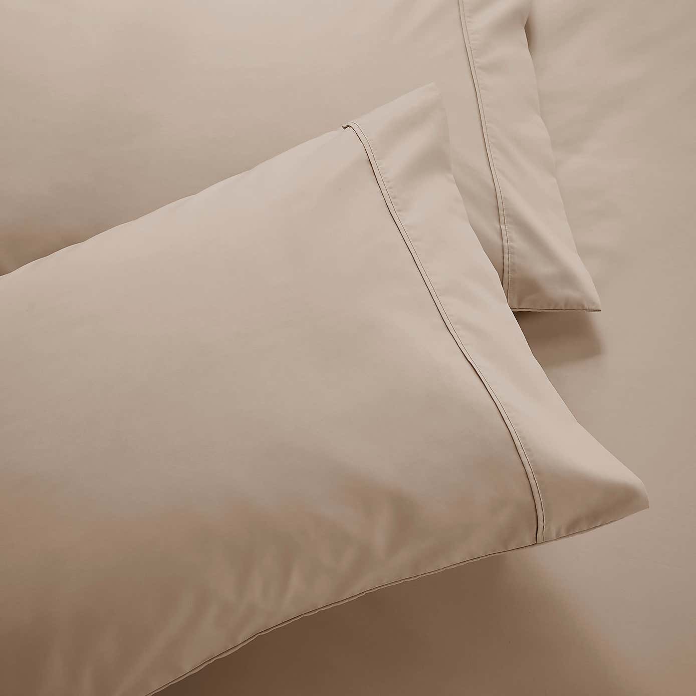 Dorma Egyptian Cotton 400 Thread Count Percale Housewife Pillowcase