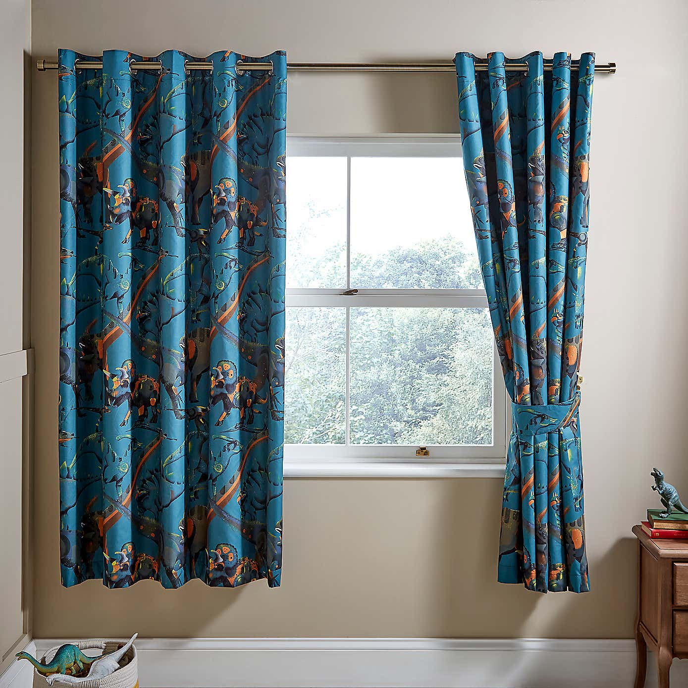 Age of Dinosaurs Eyelet Curtains