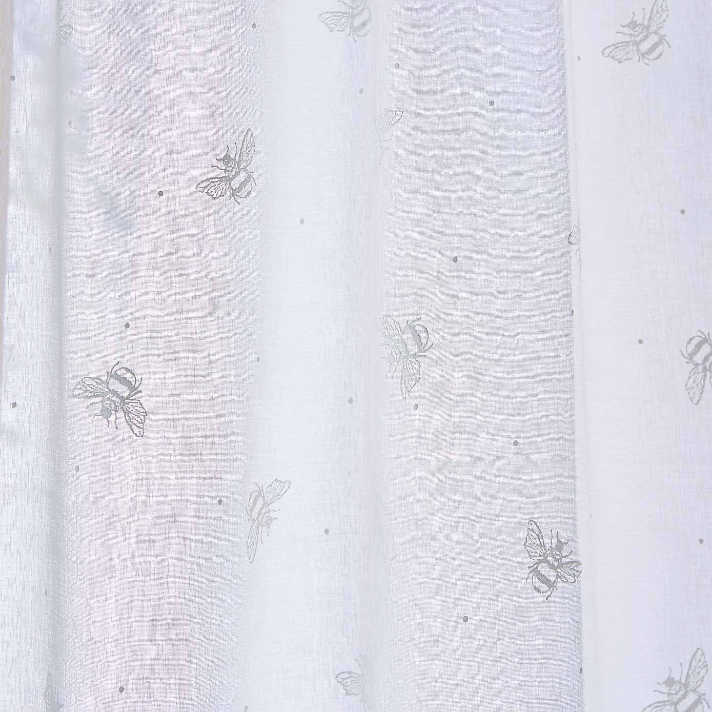 Printed Bees Slot Top Voile Panel