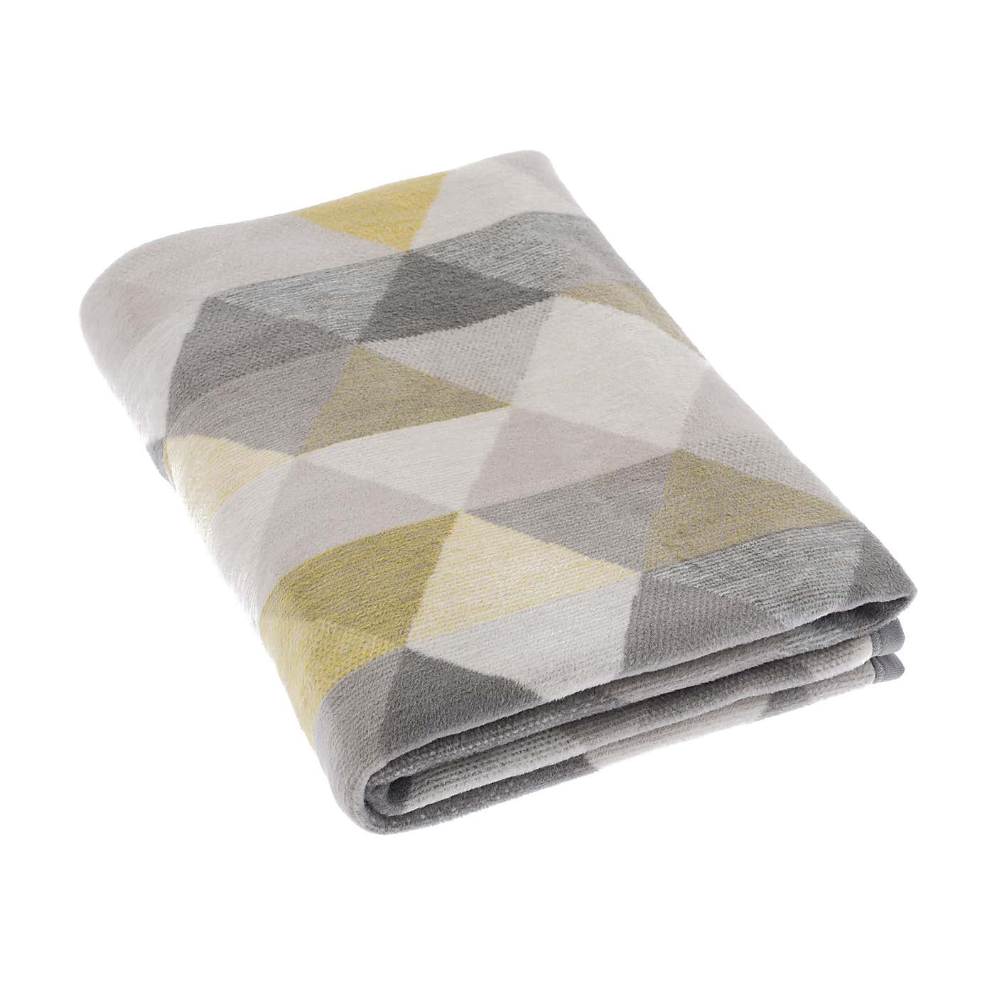 Thermosoft Geo Ochre Throw