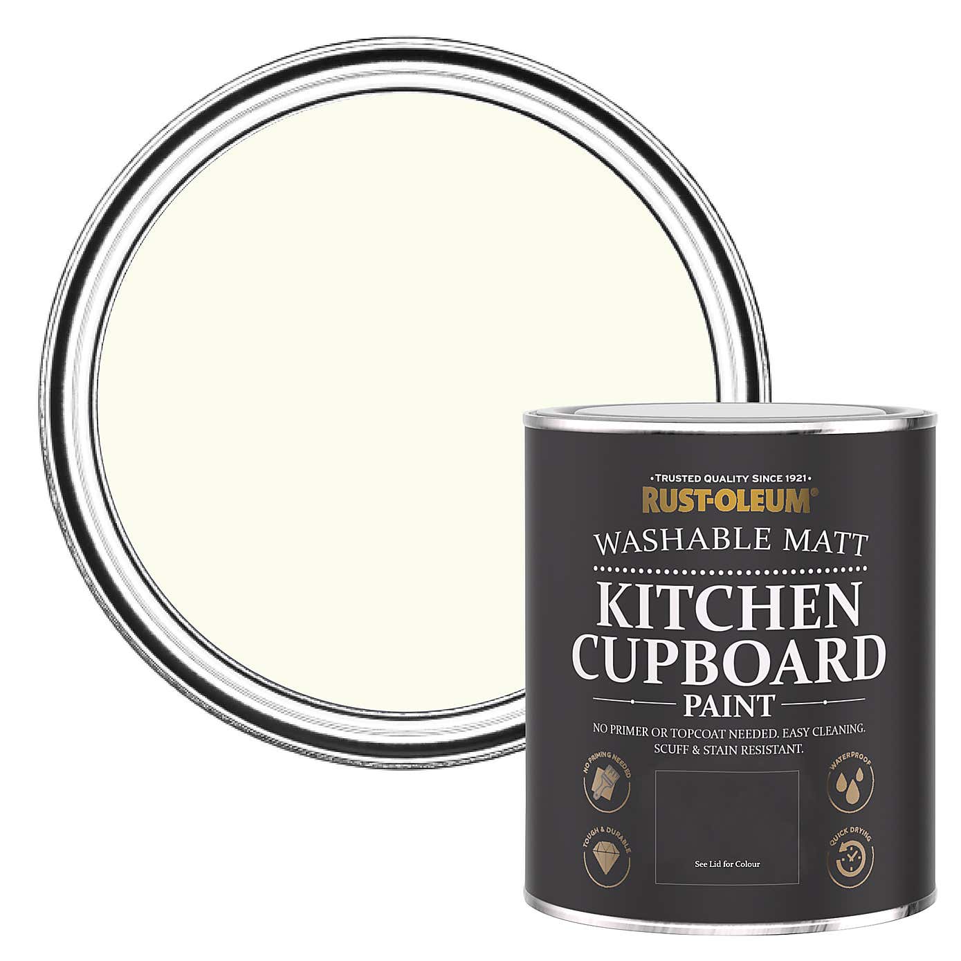Rust-Oleum Matte Kitchen Cupboard Paint
