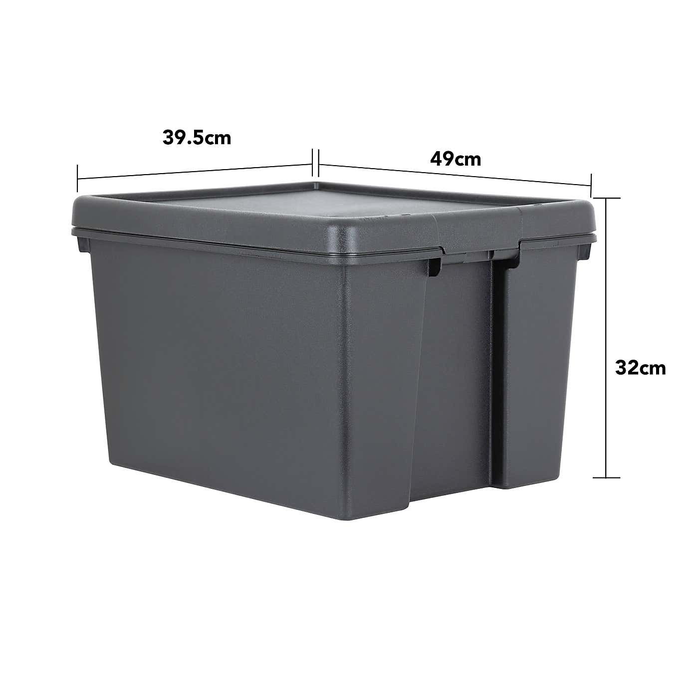 Wham Bam Set of 3 Stackable Boxes & Lids