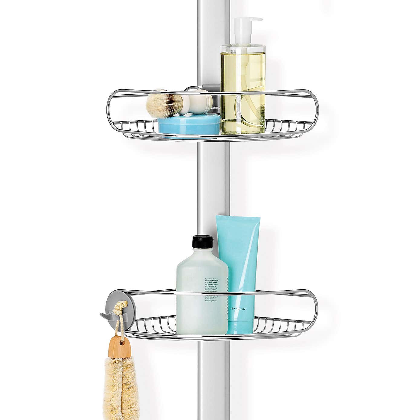 simplehuman Tension Pole Shower Caddy