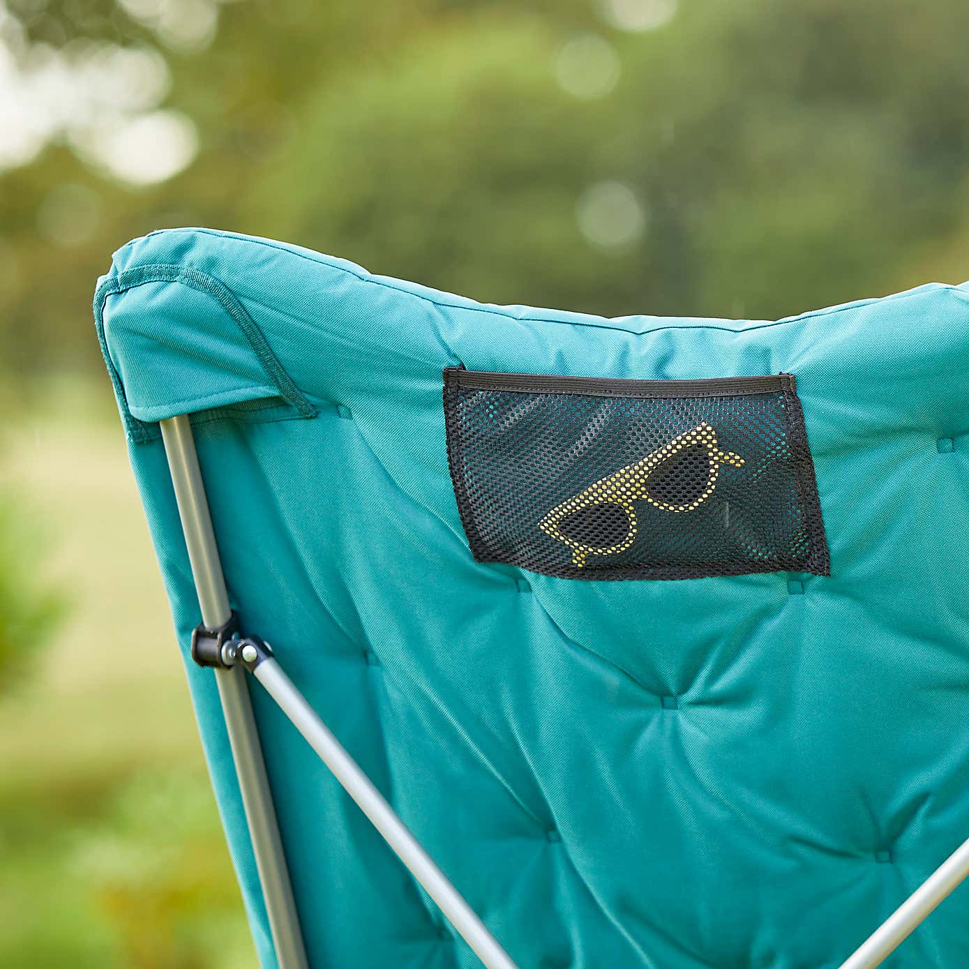 Padded Butterfly Chair, Black
