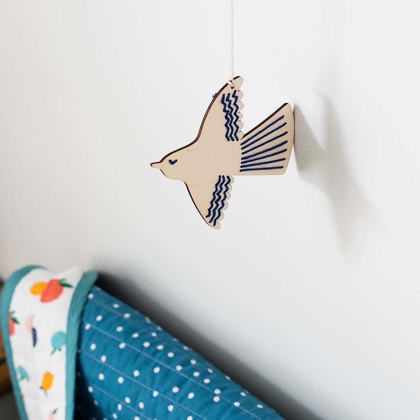 Cotton Clara Bird Embroidery Board Kit