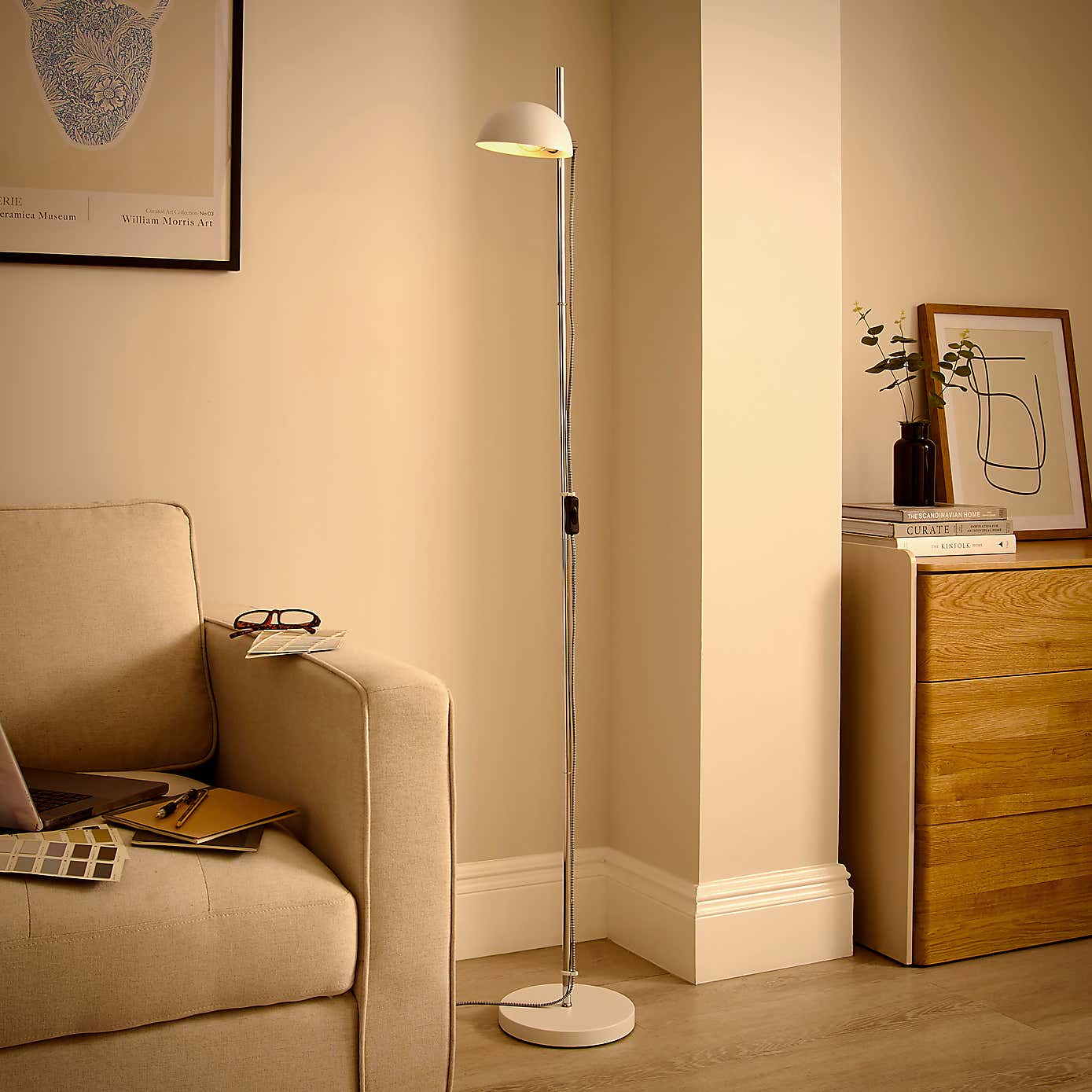 Pop Retro Adjustable Floor Lamp
