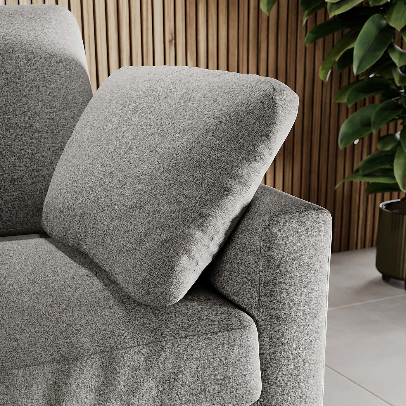 Apollo Soft Texture Corner Chaise Sofa