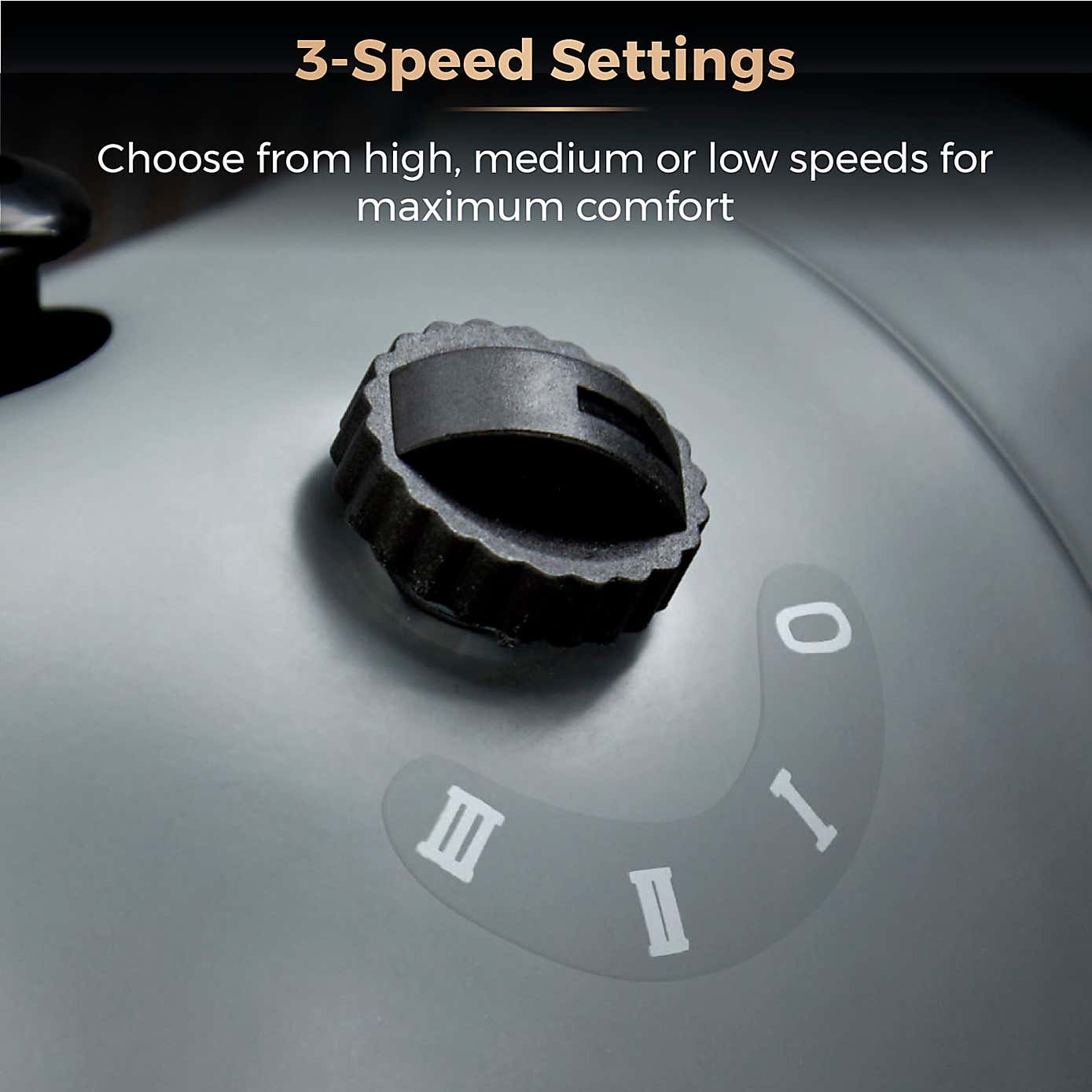 Tower Cavaletto 12" Rose Gold Desk Fan