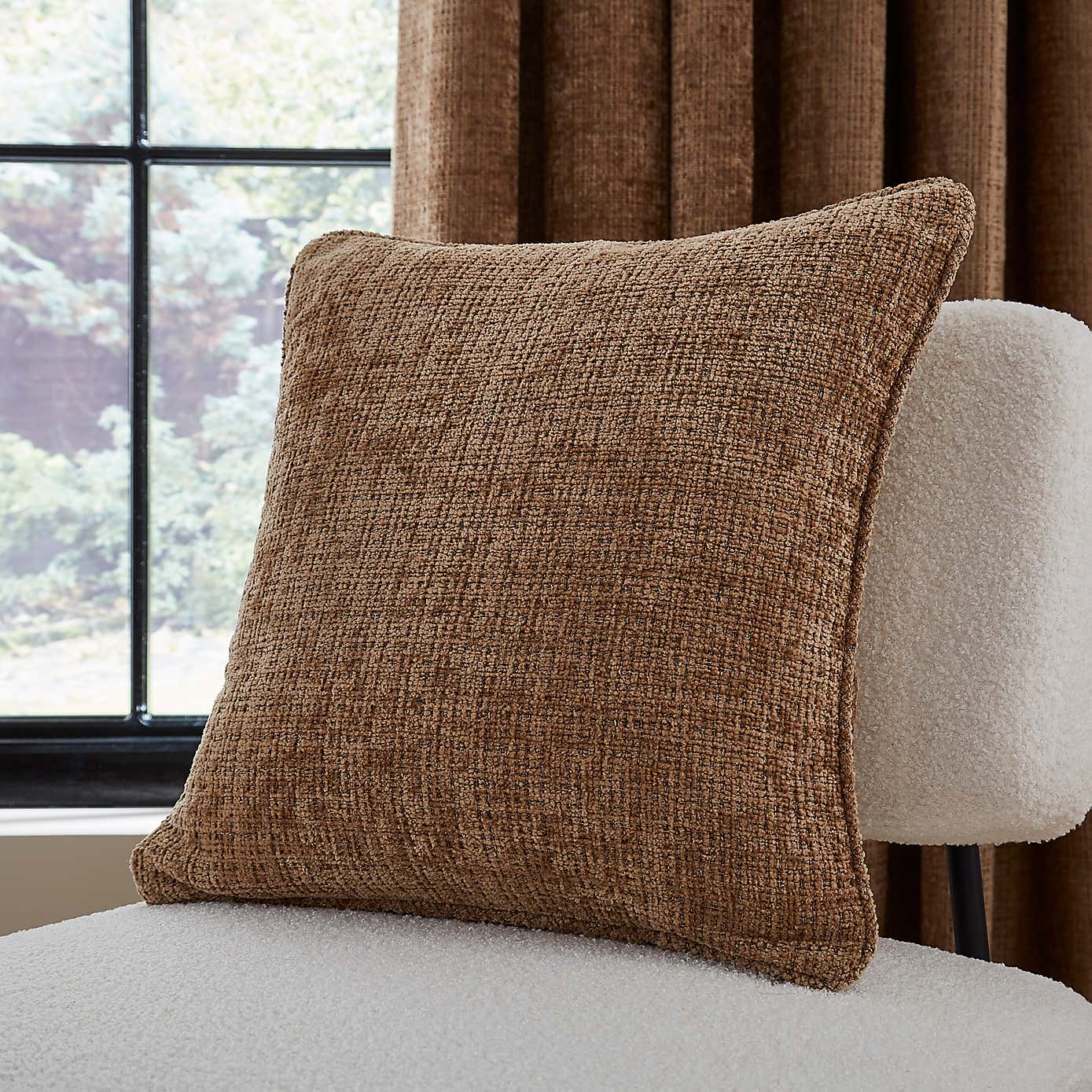 Cashton Chenille Square Cushion