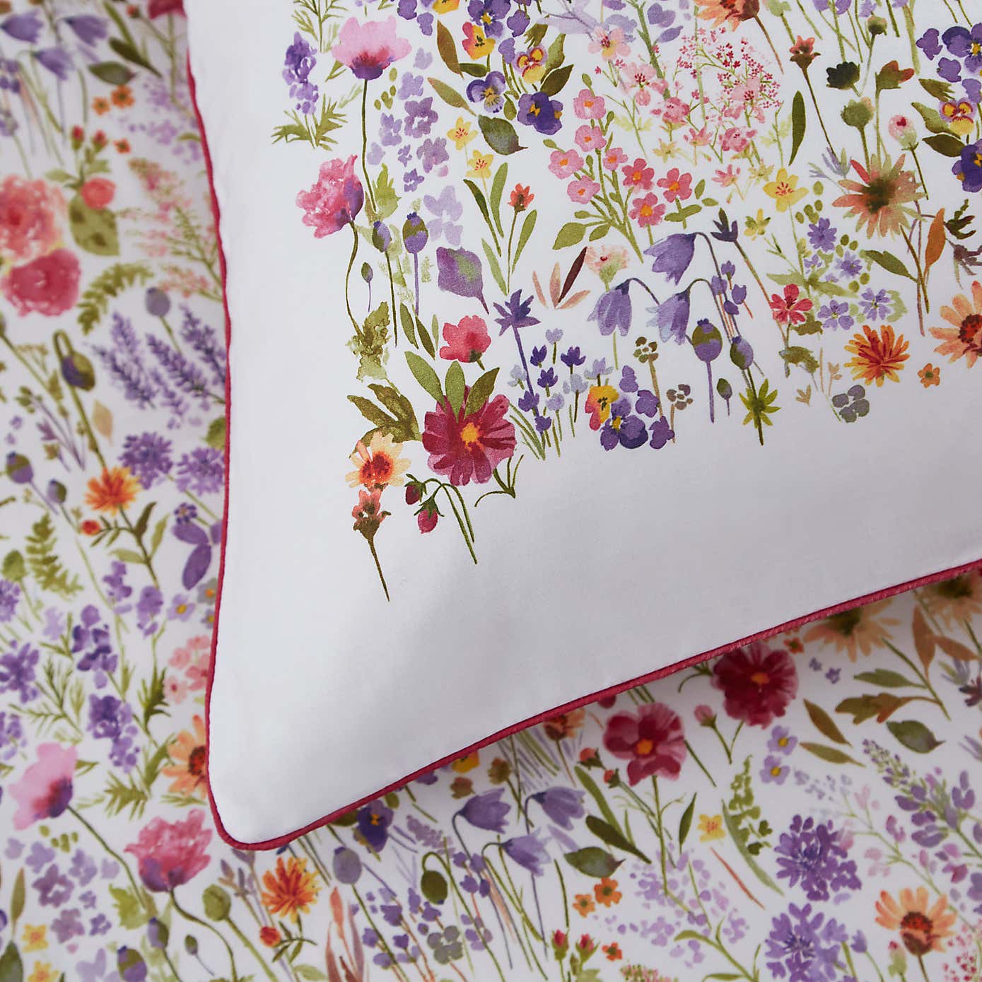 Dorma Modern Ditsy Multicoloured Duvet Cover and Pillowcase Set