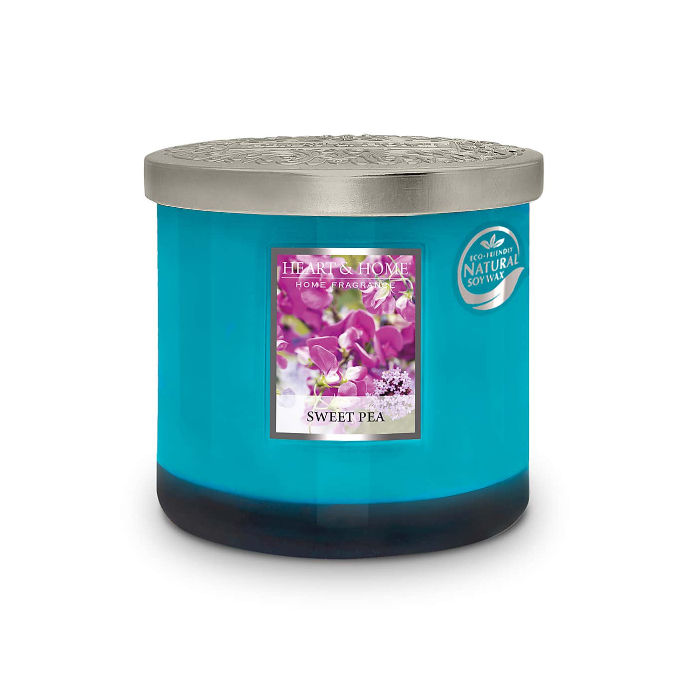 Heart and Home Ellipse Sweet Pea Multi Wick Candle