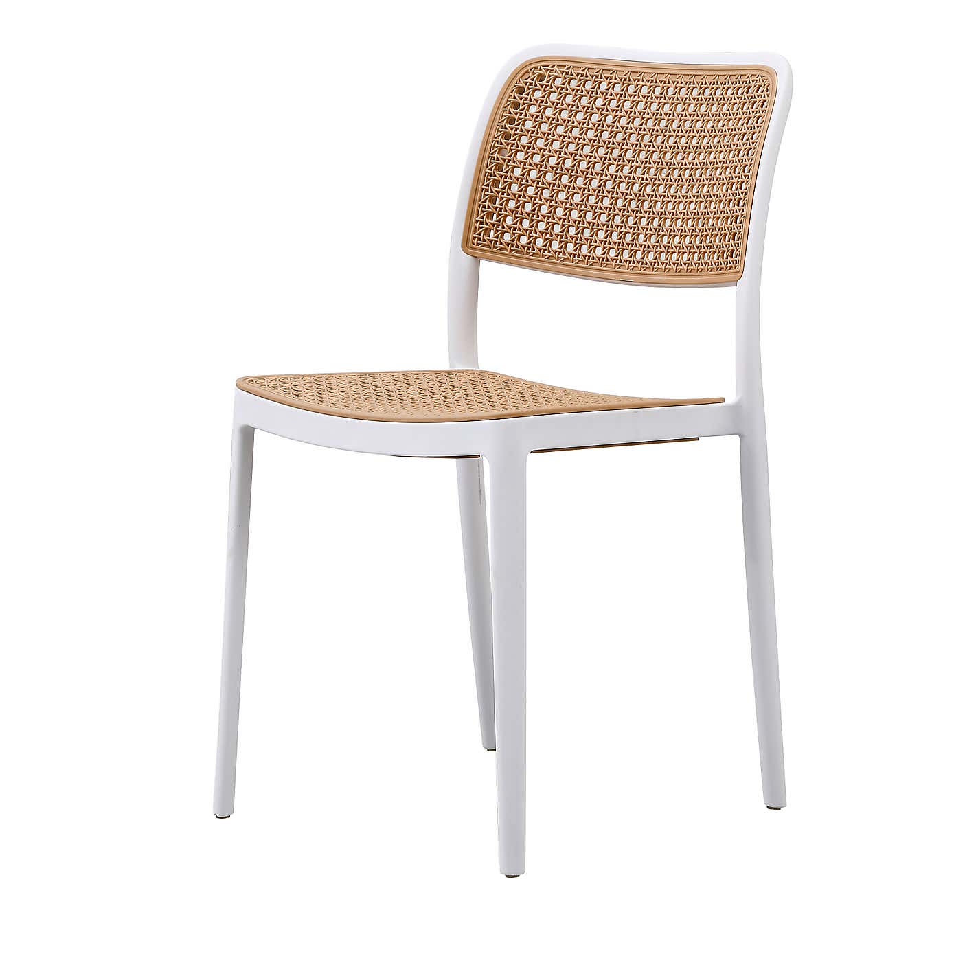 Fusion Living Plastic Cafe Dining Chair