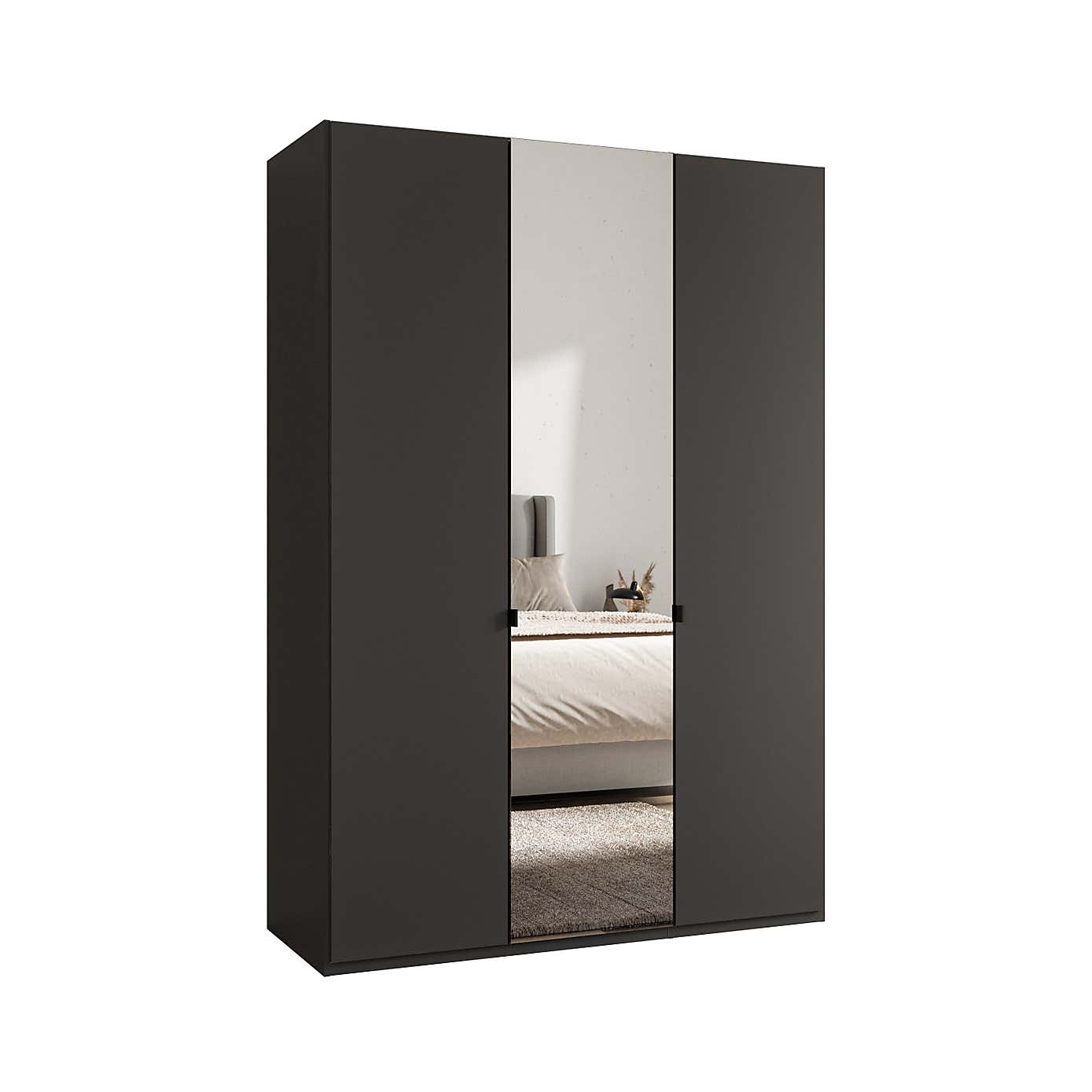Wiemann Kahla 3 Door Mirrored Wardrobe