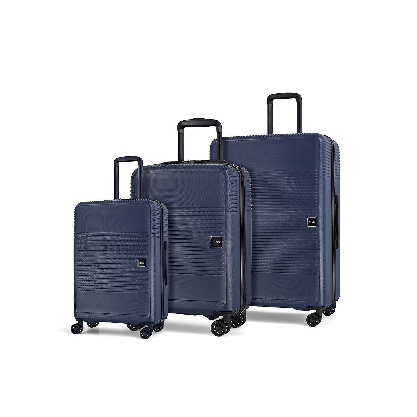 Rock Luggage Lincoln Set of 3 Hard Shell Suitcases