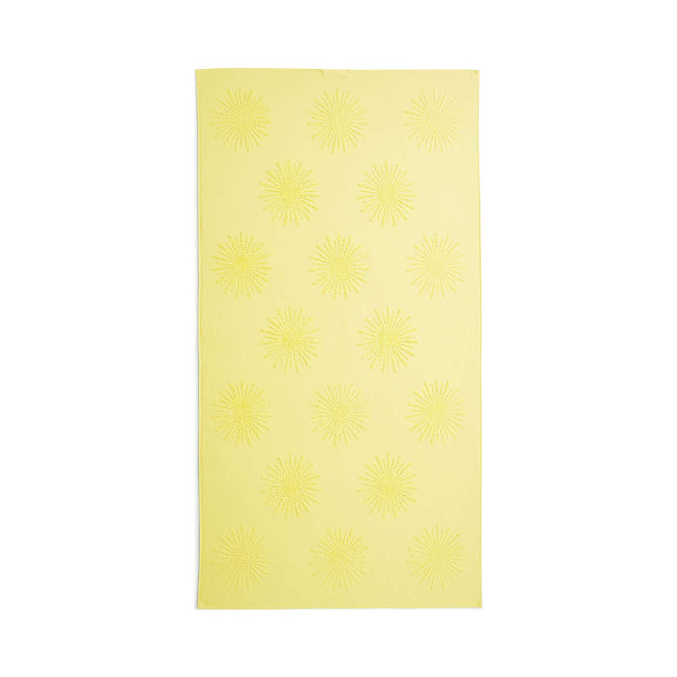 Sun Tufted Cotton Beach Towel