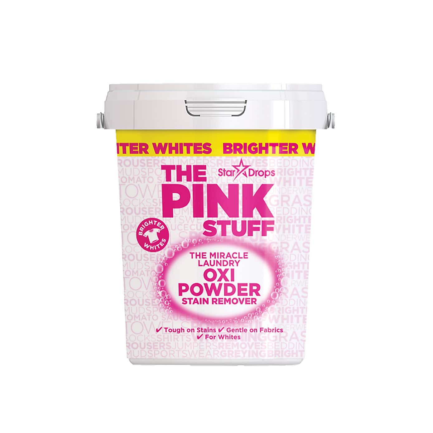 The Pink Stuff Oxi Powder Stain Remover for Whites 1kg