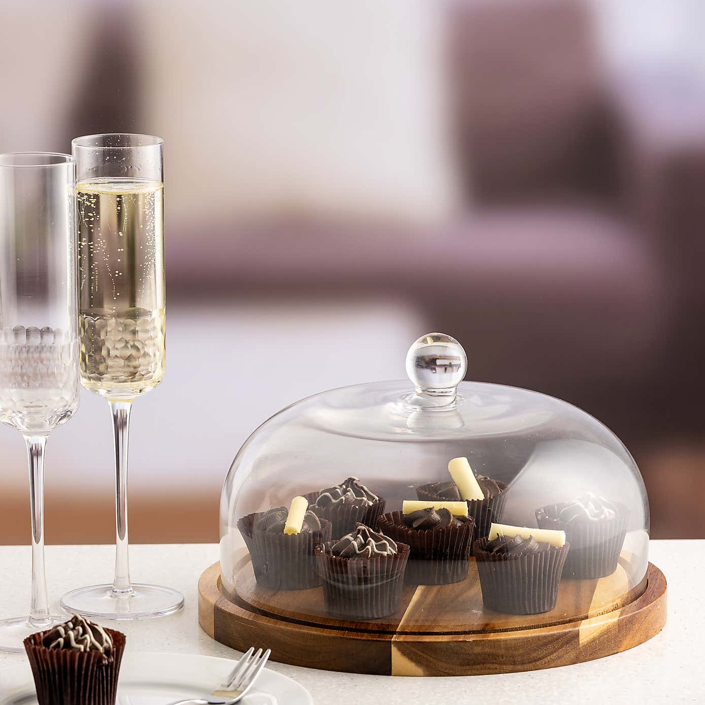 Ravenhead Glass Dome, 26cm