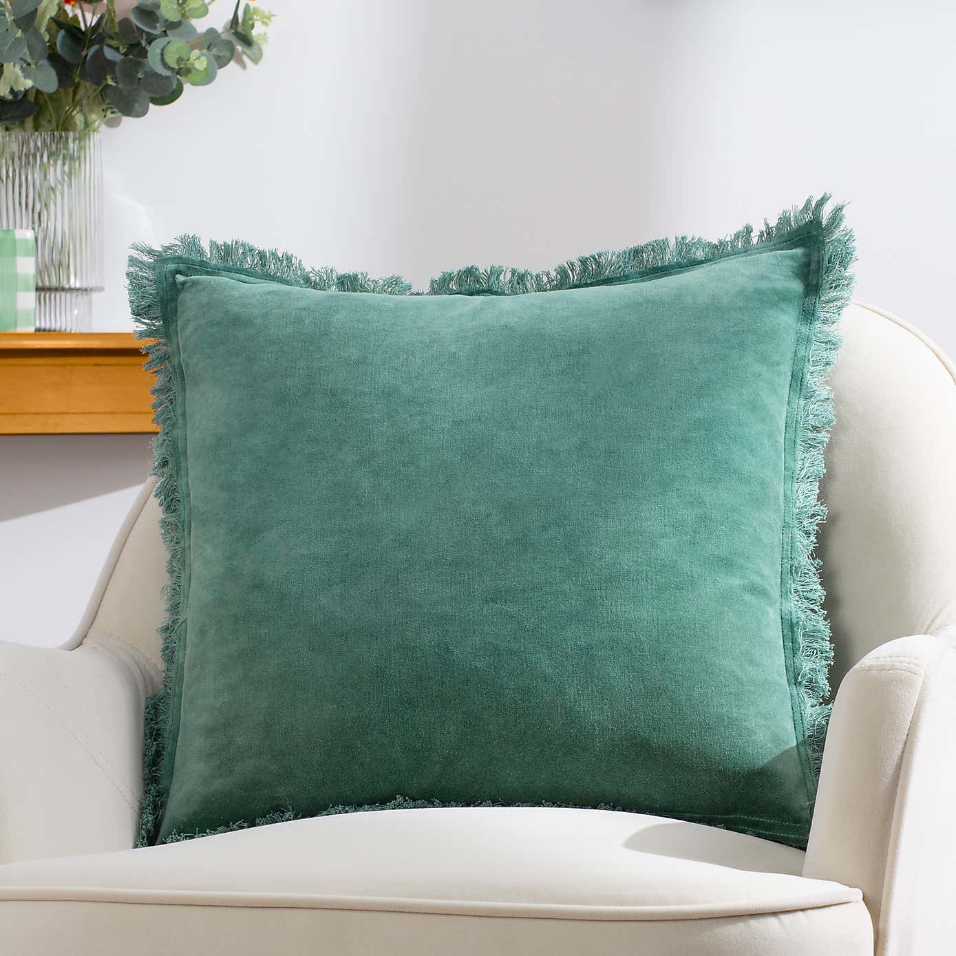 furn Gracie Square Cotton Cushion