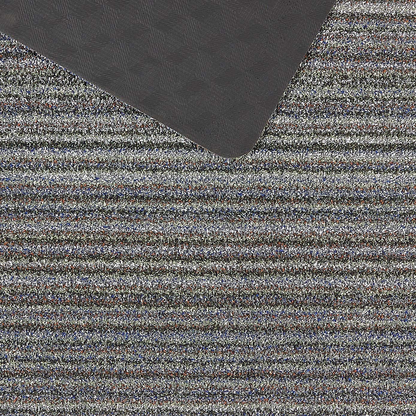 Marvel Striped Washable Cotton Doormat