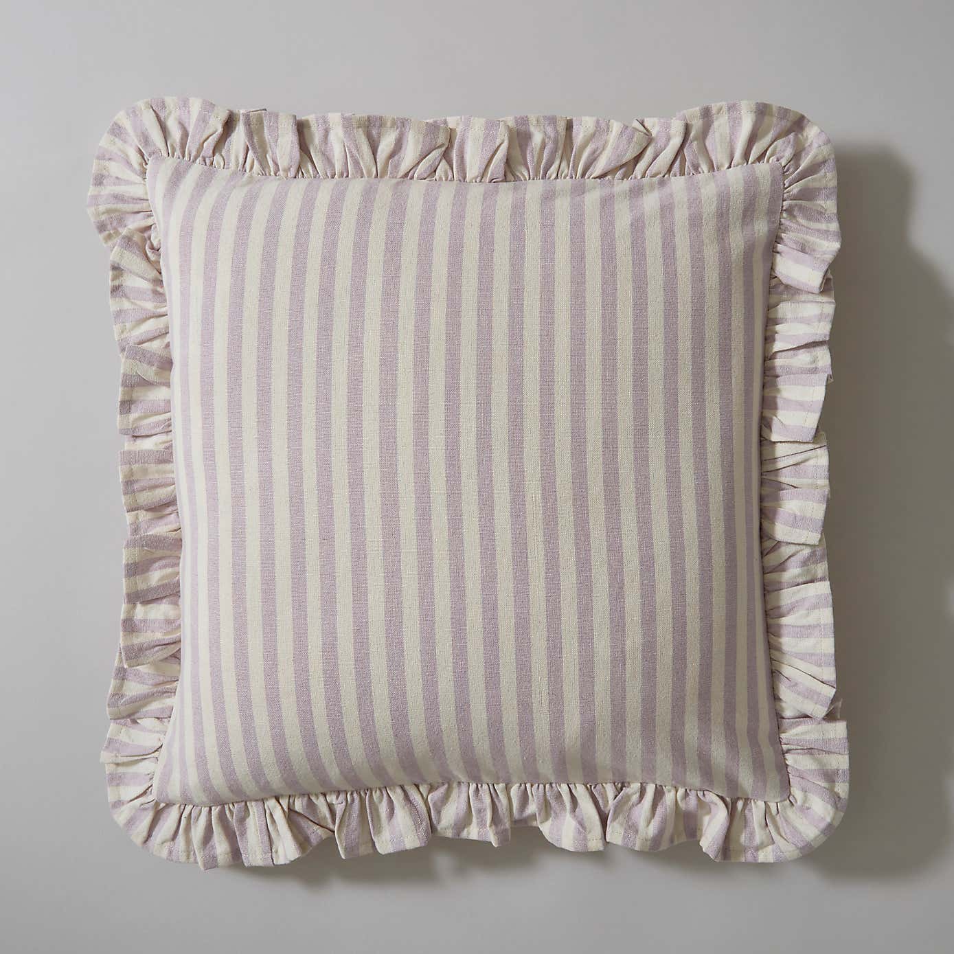 Pride & Joy Linford Frill Lilac Cushion