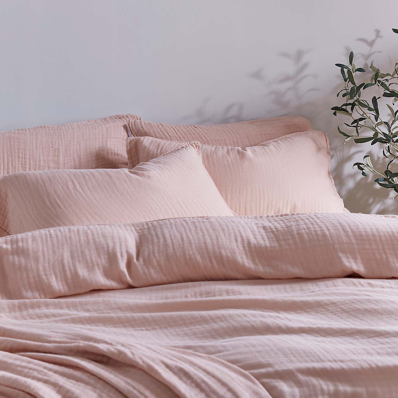 Cotton Muslin Duvet Cover Set