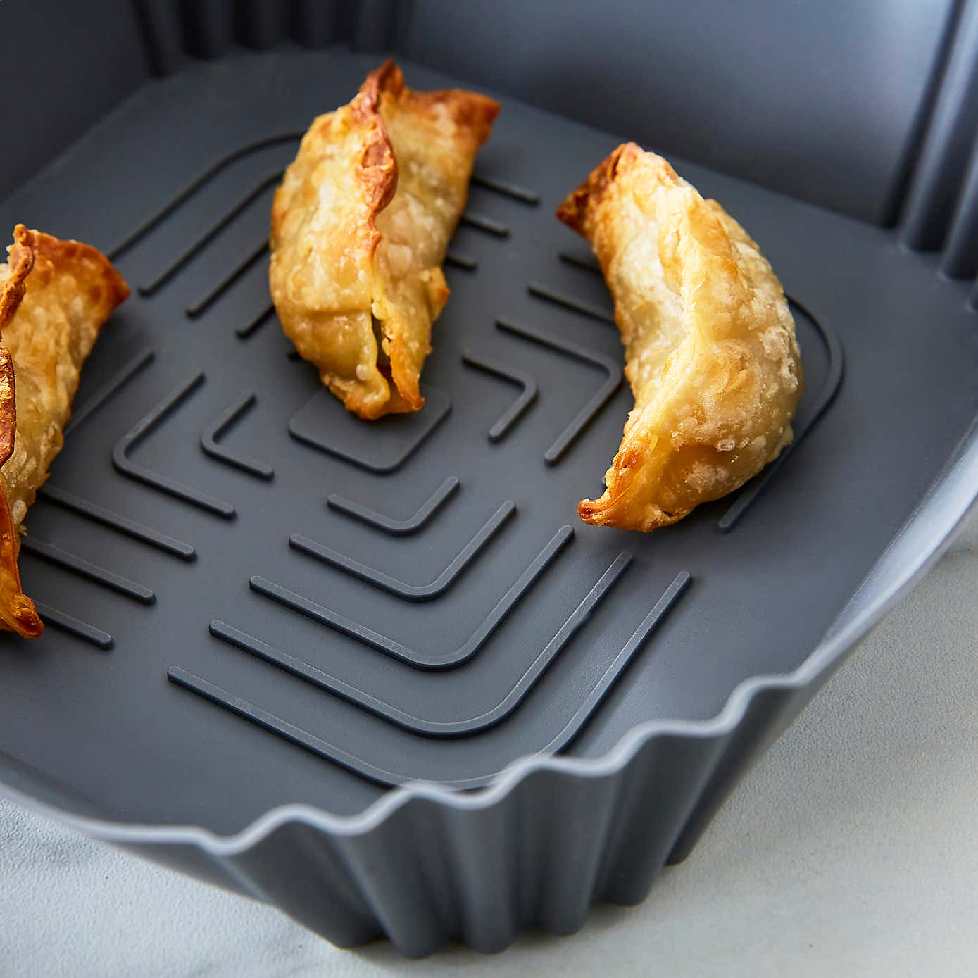 Square Silicone Air Fryer Tray
