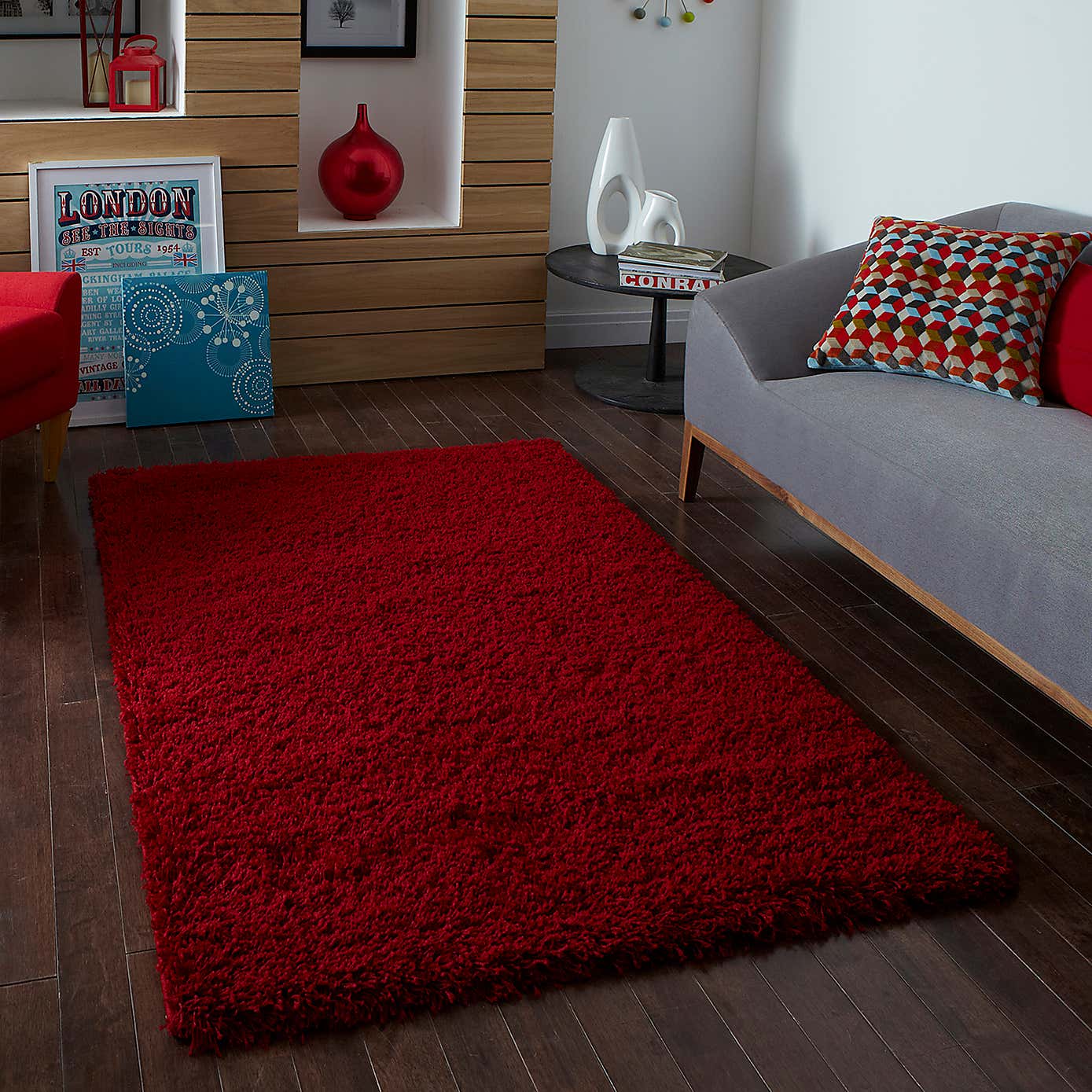 Red Vista Rug
