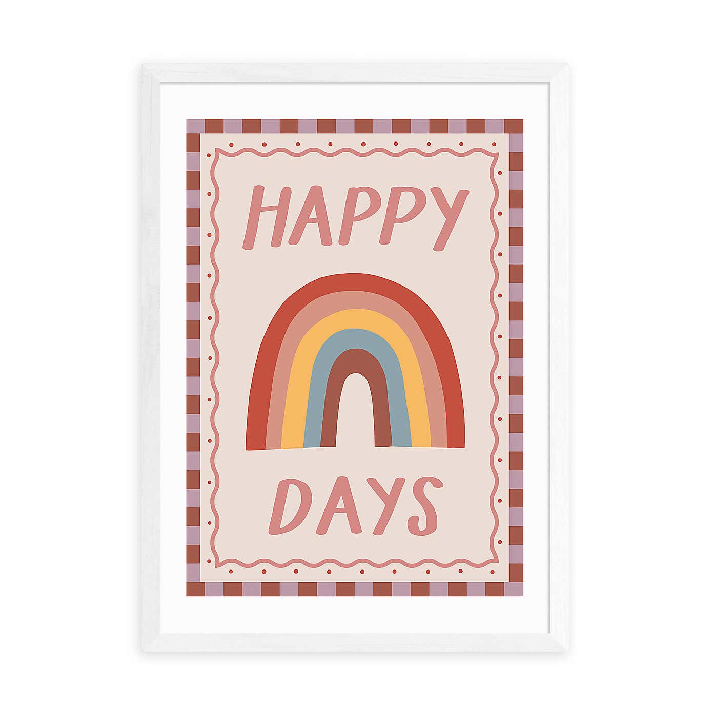 East End Prints Happy Days Print by Kid of the Village