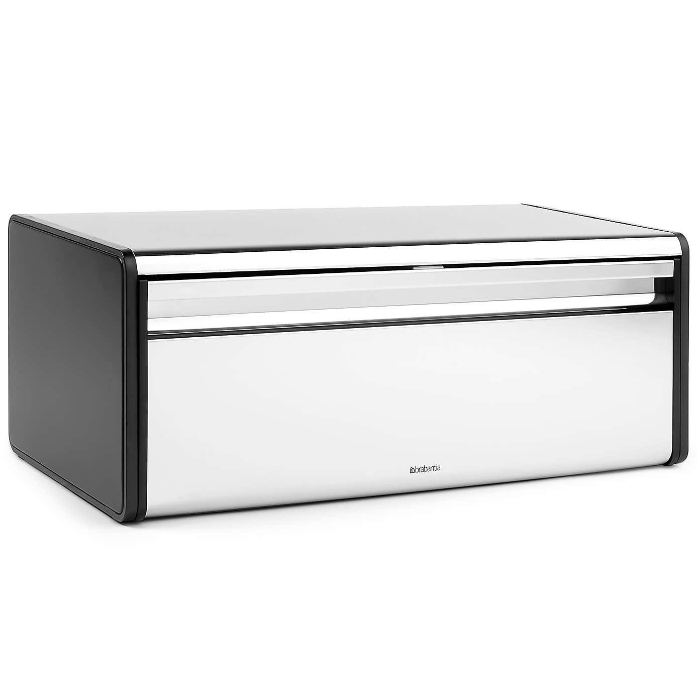 Brabantia Fall Front Stainless Steel Bread Bin