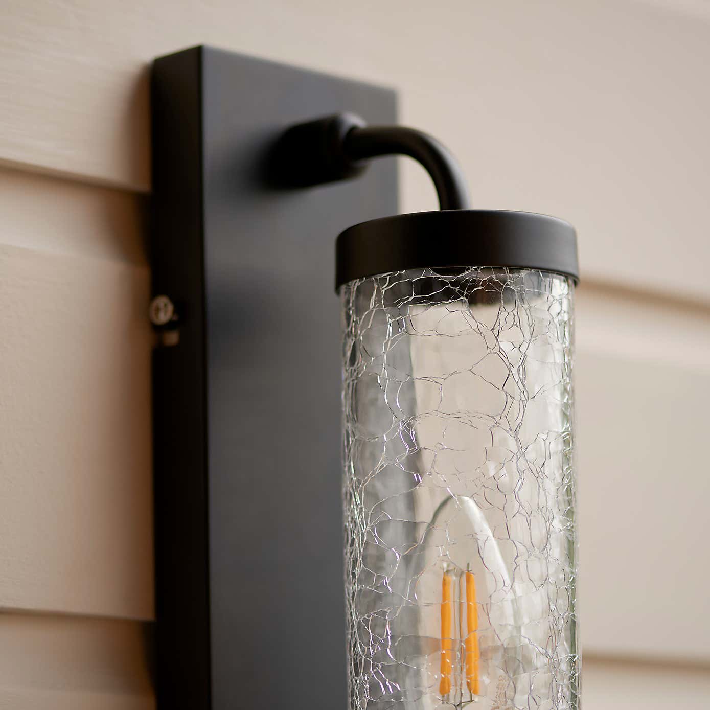 Cheriton Industrial Dimmable Indoor Outdoor Wall Light