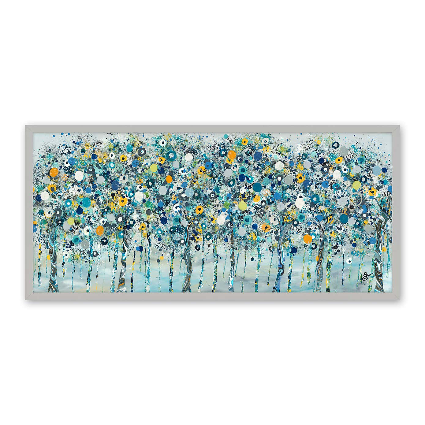 Beyond The Trees by Sara Otter Framed Print