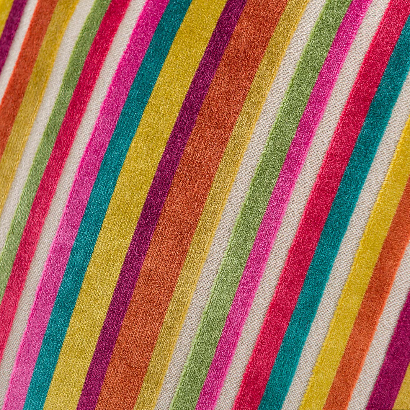 Aliyah Stripe Square Cushion