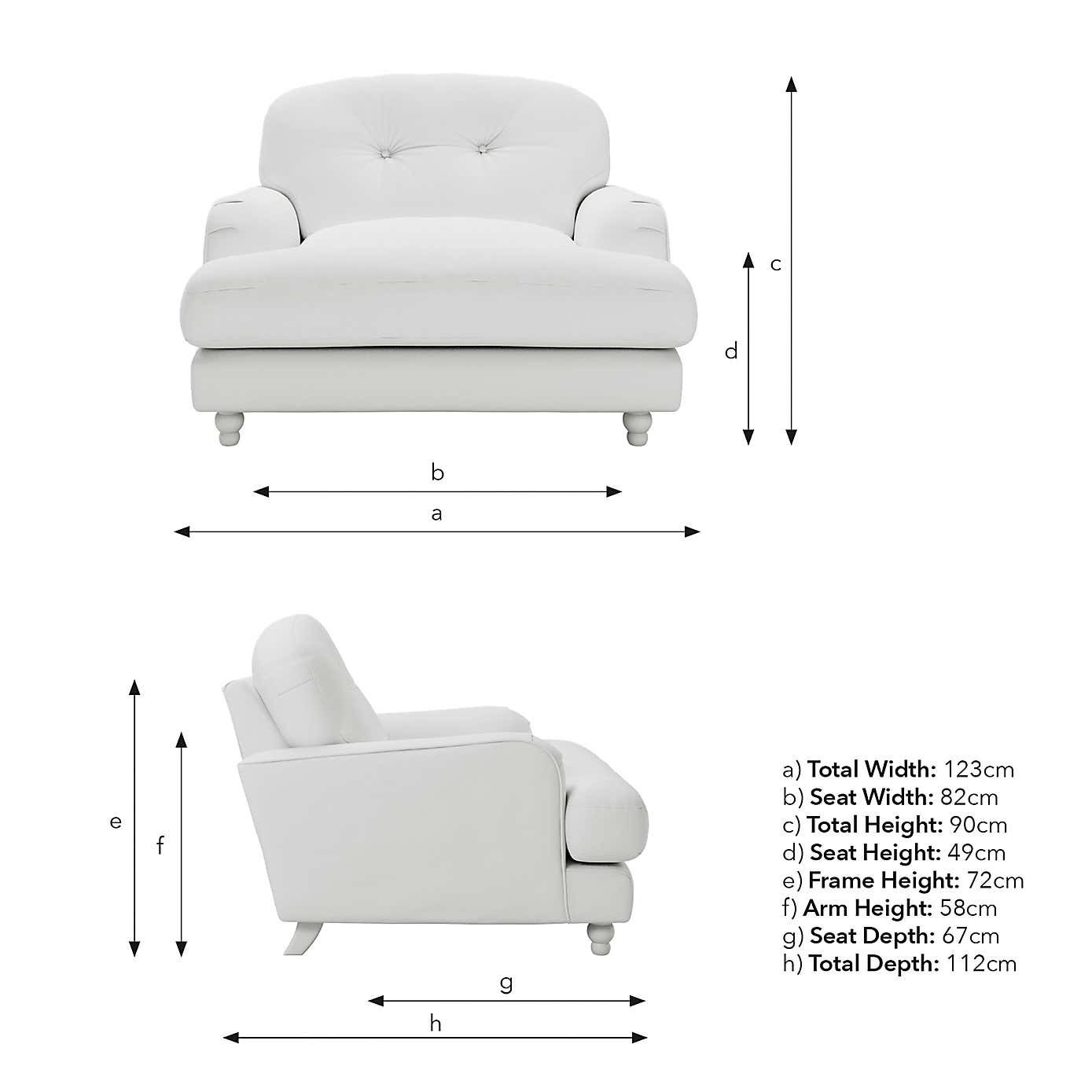 Martha Chunky Chenille Snuggle Sofa