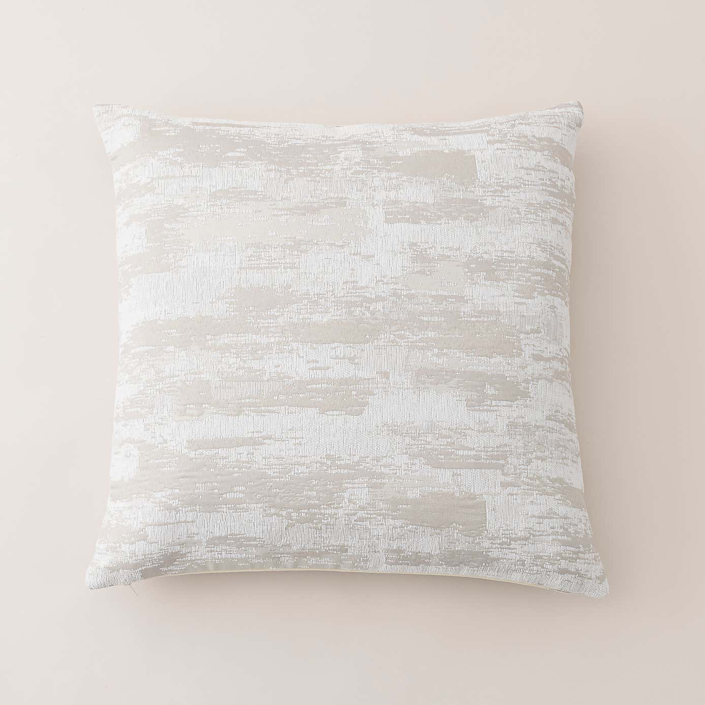 Abstract Global Navy Cushion