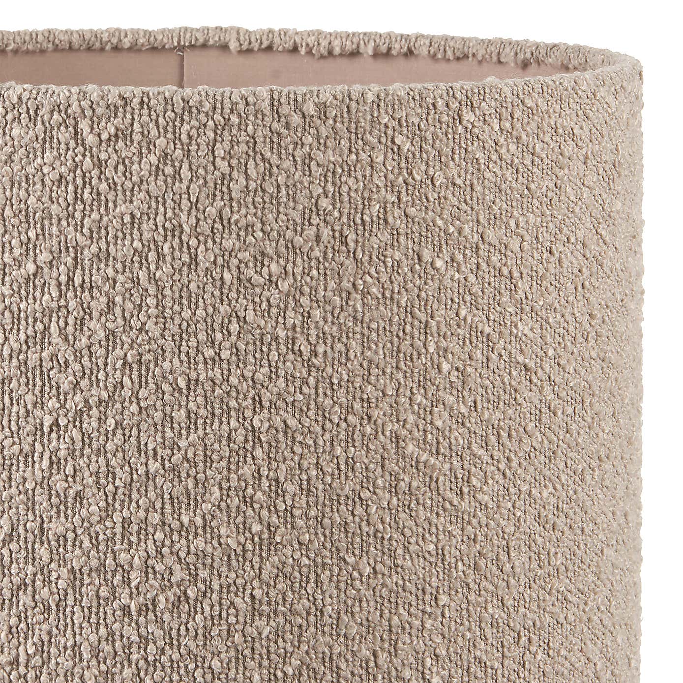 Rouen Boucle Cylinder Shade