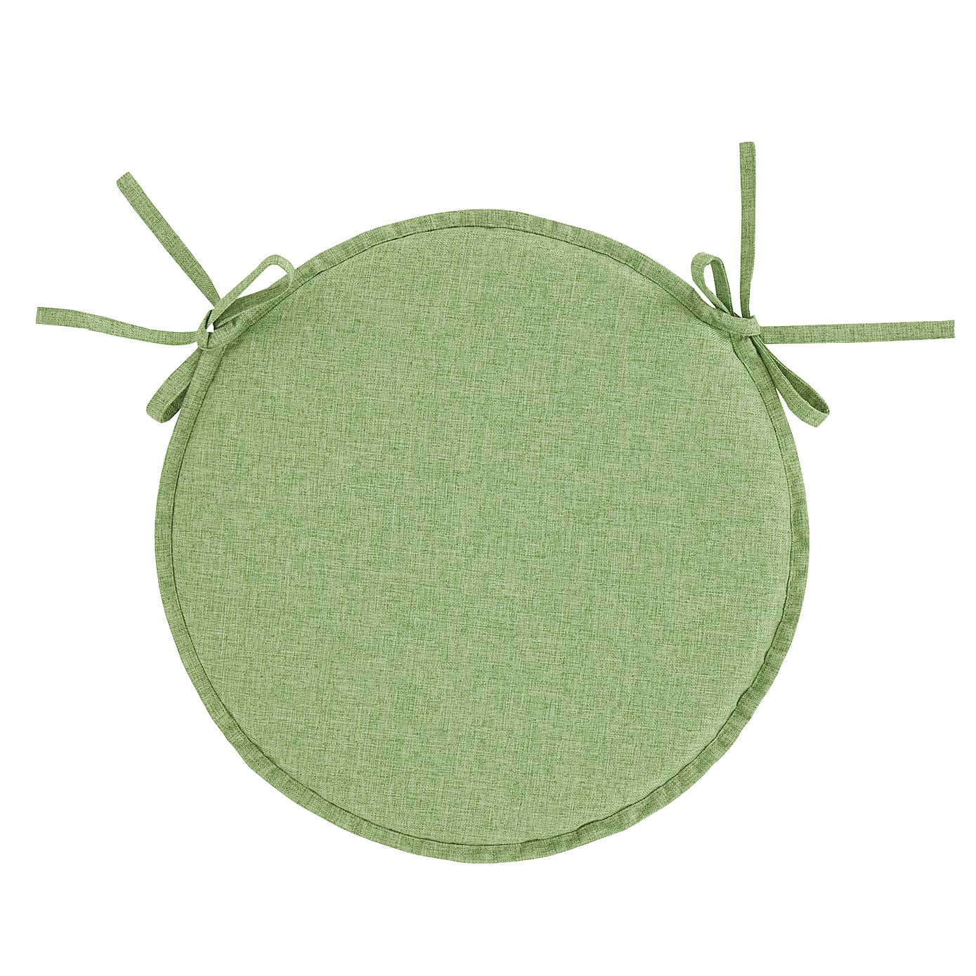 Set of 2 Water Resist Round Seat Pads