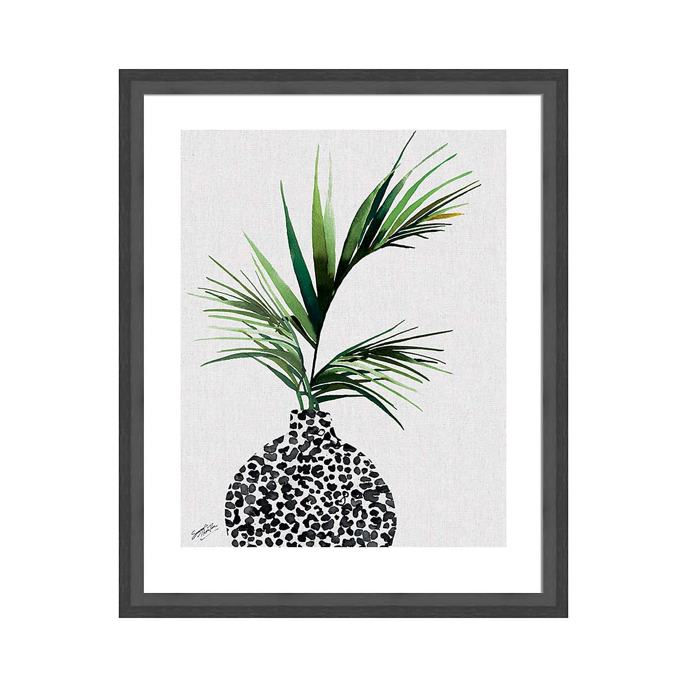 The Art Group Areca Palm Plant Framed Print
