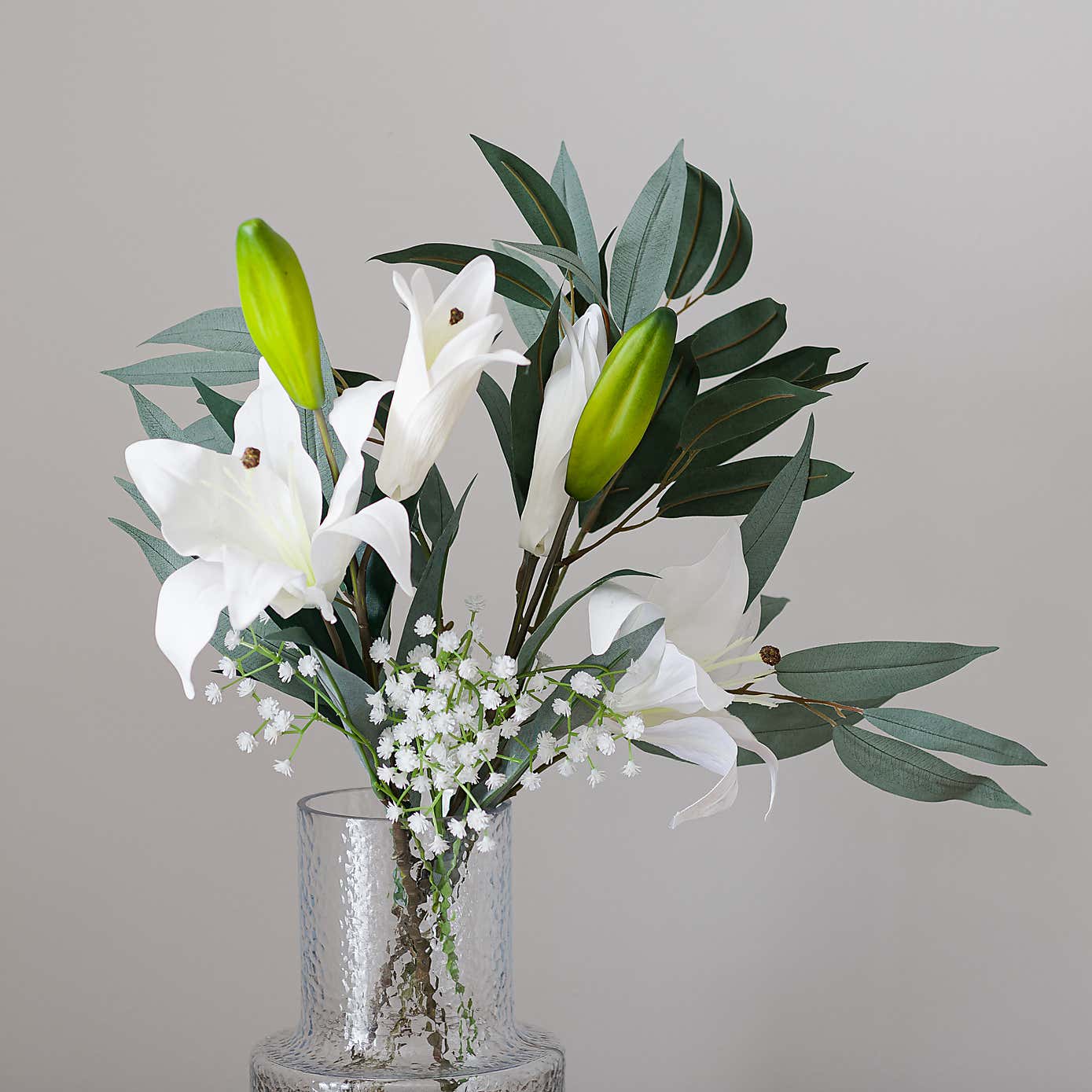 Artificial Lily Letterbox Bouquet