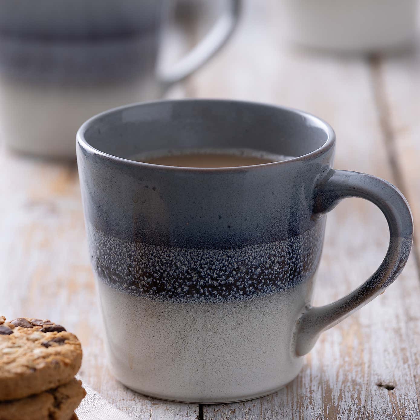 Mason Cash Set of 4 Reactive Fade Mugs