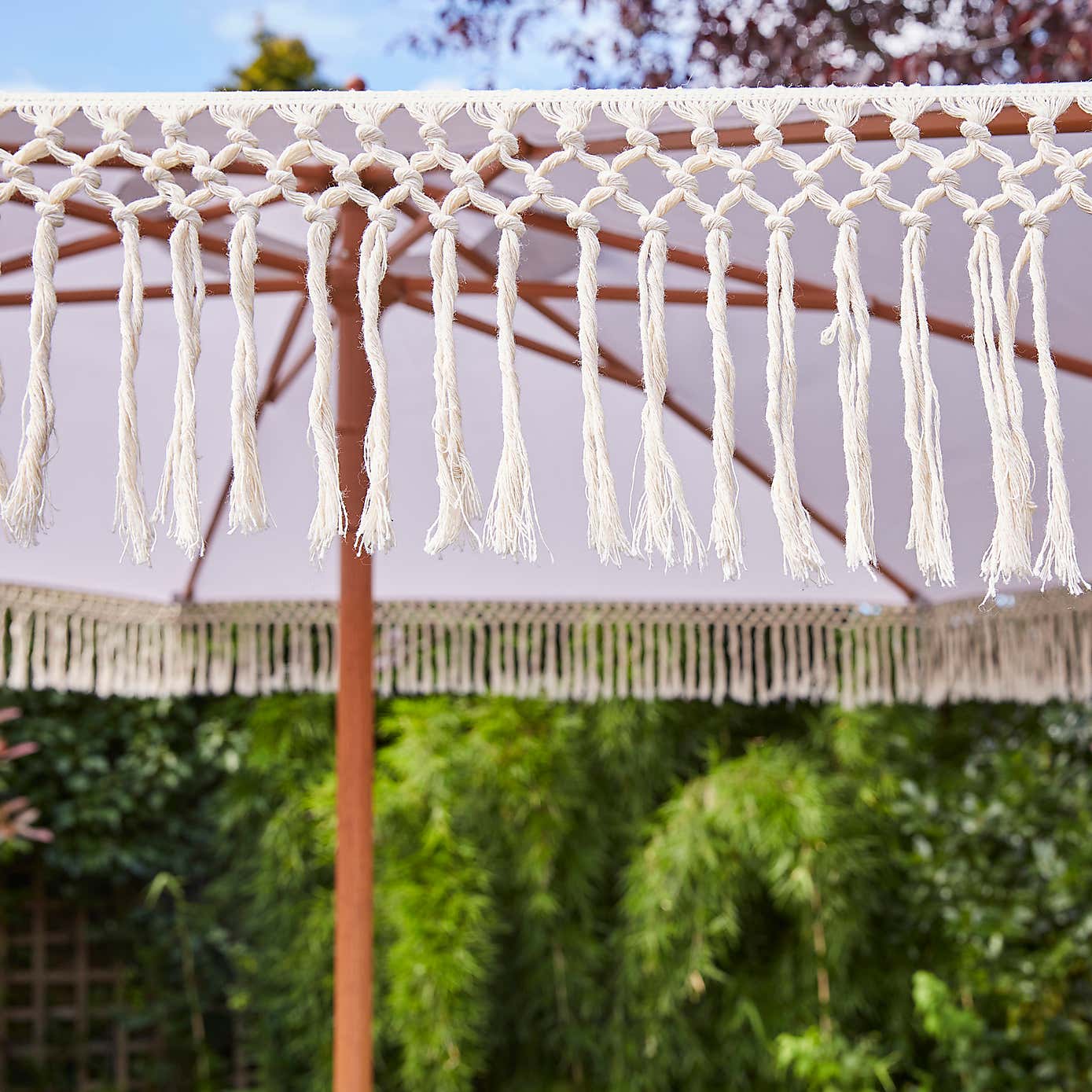 2.7m Macrame Parasol