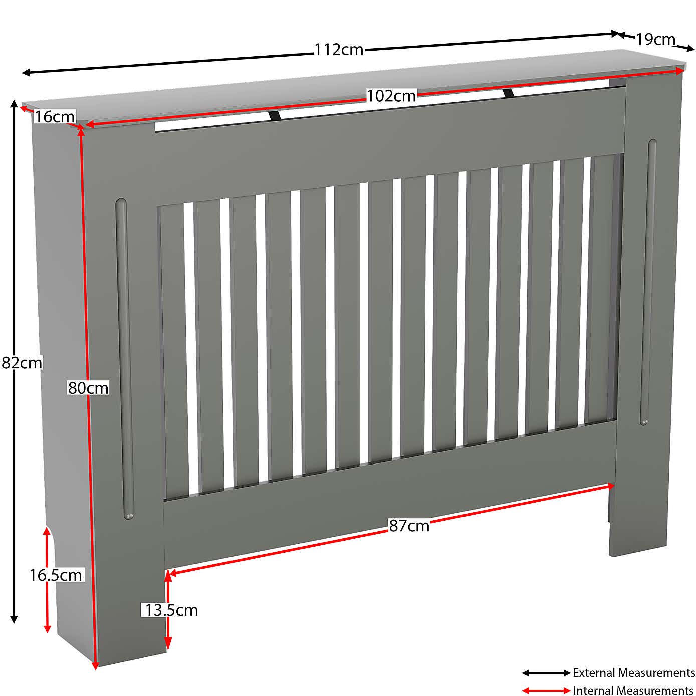Vida Designs Chelsea Radiator Cover