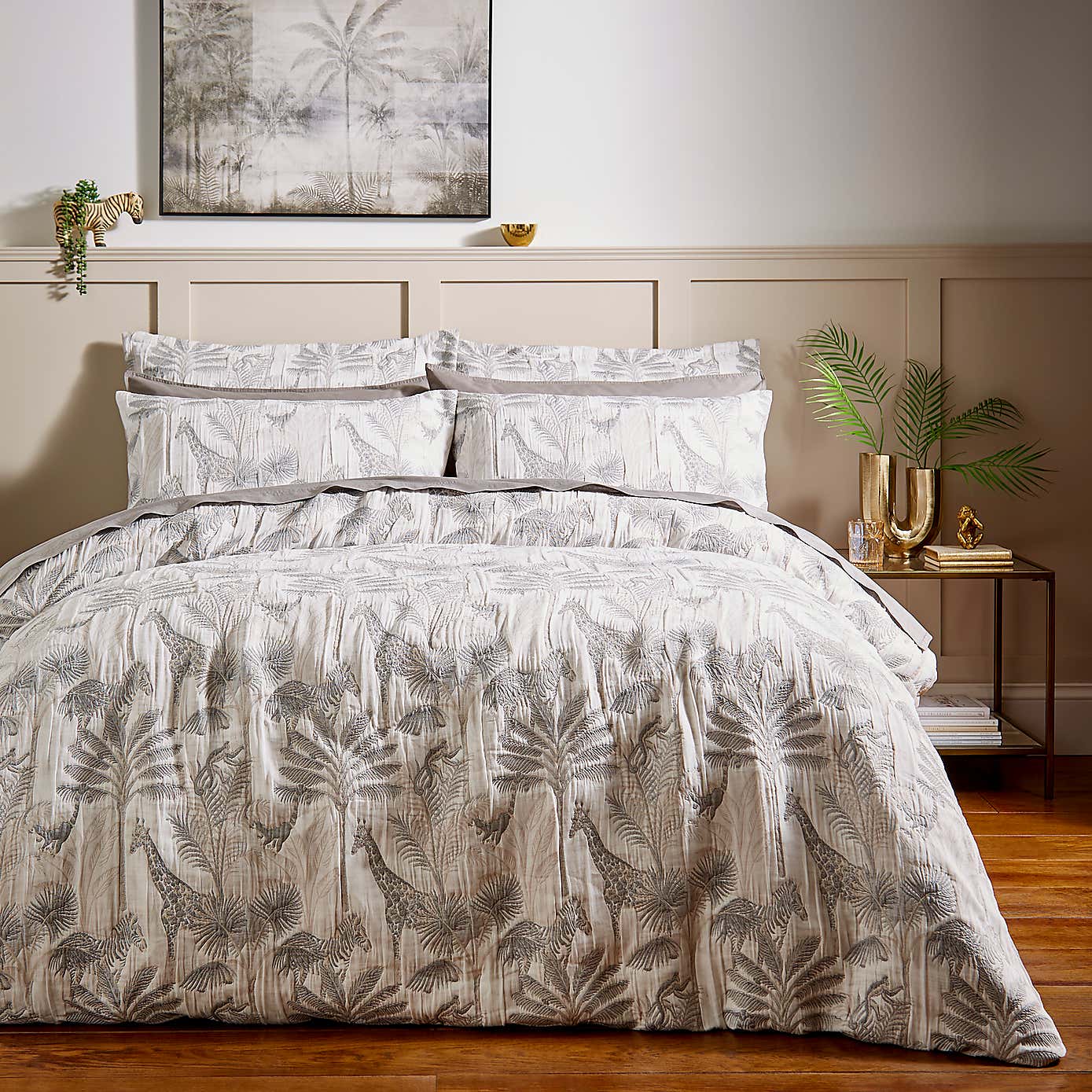 Seronera Safari Natural Oxford Pillowcase