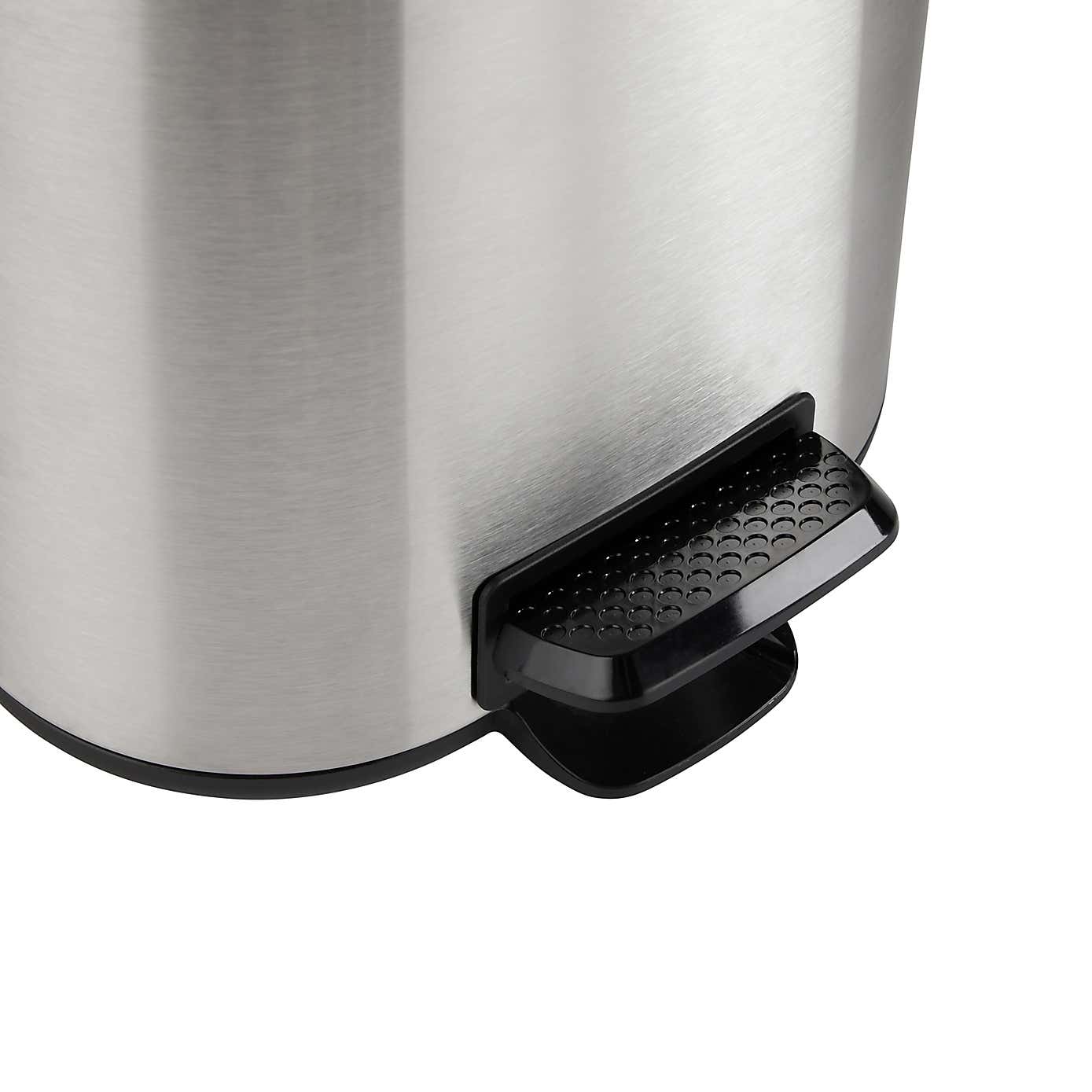 Chrome Recycling Bin