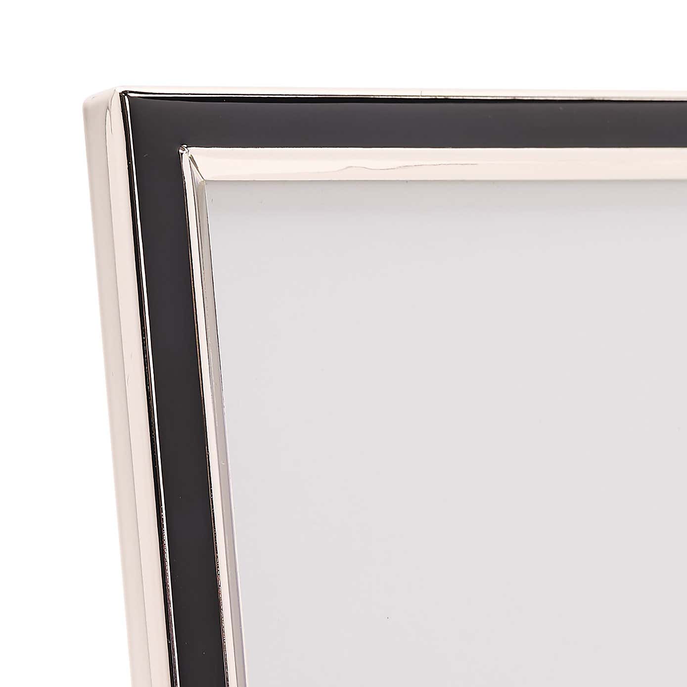 Impressions Black Epoxy Border Photo Frame