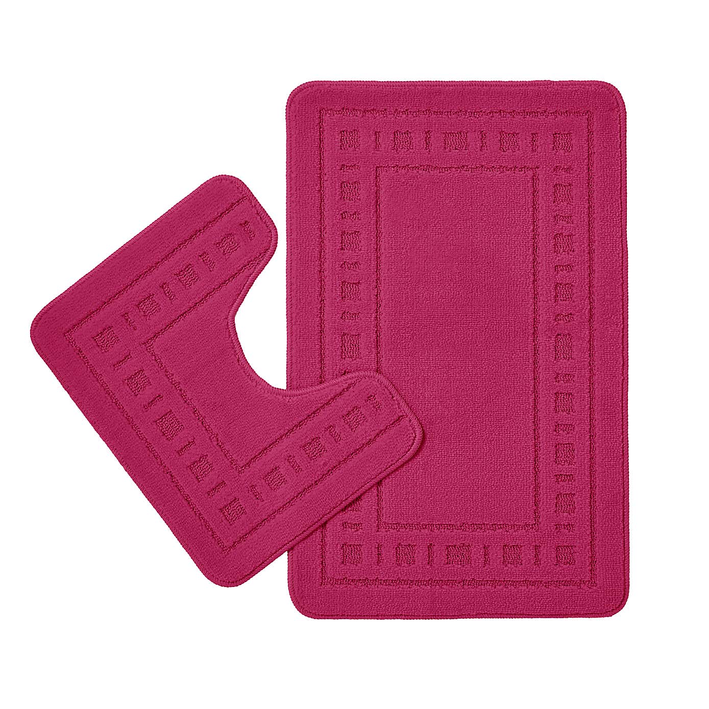Armoni Bath Mat and Pedestal Mat Set