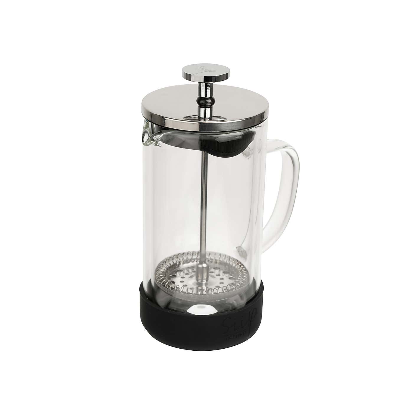 Siip Infuso Glass 3 Cup Double Walled Cafetiere